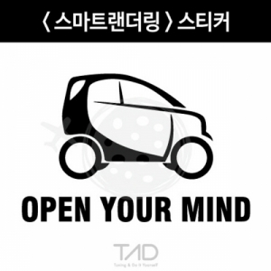 만물자동차,TaD-Smart/스마트렌더링스티커/랜더링/Benz/벤츠/티에이디데칼
