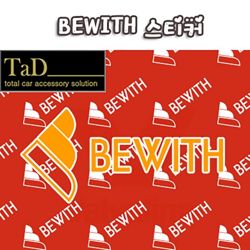 TaD-BEWITH/비위드스티커/데칼
