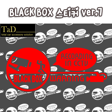 Blackbox / 블랙박스 v7 스티커